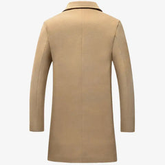 Men's Woolen Fashion Coat