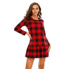 Women Plaid Dress