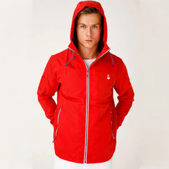 Anemoss Red Mens Rain Jacket