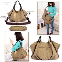 Journey Canvas Handbag