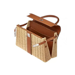 Designer Bamboo Flap HandBag for Women