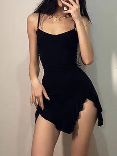 Sexy Mini Dress Women Sleeveless