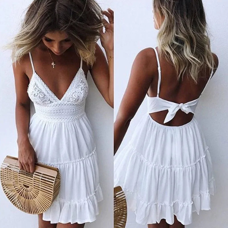 Sleeveless Strap Dress