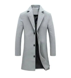 Men's Woolen Fashion Coat