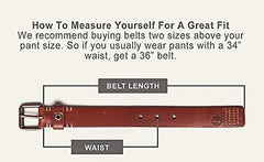 Timberland Men's 35mm Classic Buckle Leather Belt for Jeans 38 Brown