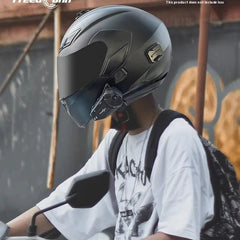 Motorcycle Helmet Bluetooth R1 Headset with Integrated Camera