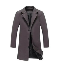 Men's Woolen Fashion Coat